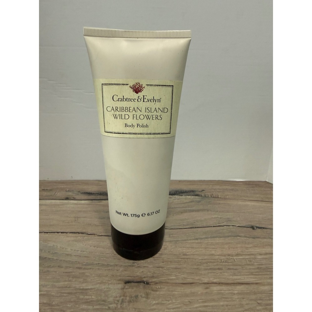 Crabtree & Evelyn Caribbean Island Wild Flowers Body Polish 6.17oz 175g New Seal